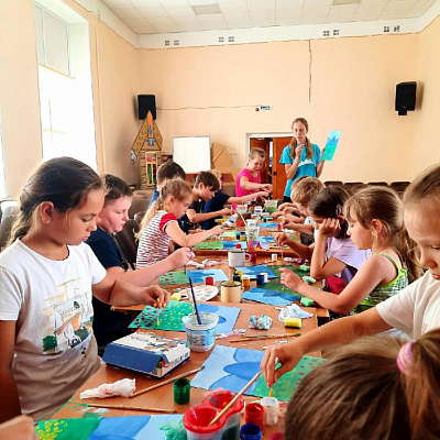 Православная летняя детская смена в Воскресенском