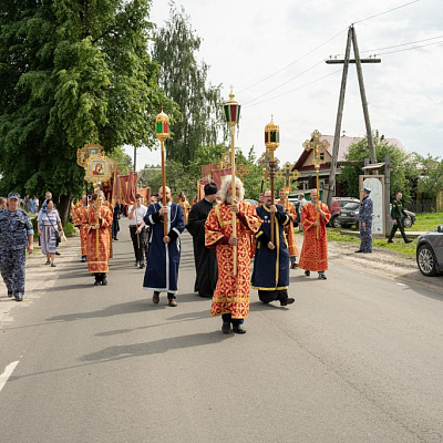 В Городец впервые за более чем семь с половиной веков прибыла чудотворная икона Божией Матери «Феодоровская» 