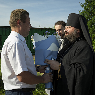 Епископ Парамон совершил Великое освящение храма в честь преподобного Серафима Саровского в поселке Пижма