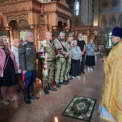 В Елисаветинском храме Автозаводского благочиния совершена панихида по погибшим участникам военных конфликтов