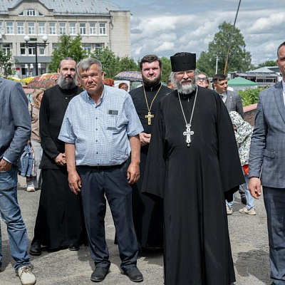Епископ Городецкий и Ветлужский Парамон посетил торжественное мероприятие, посвященное 95-летию Краснобаковского муниципального округа