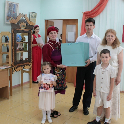 Помощник благочинного Дивеевского округа принял участие в завершении XIV фестиваля читающих семей «Читаем Россию»