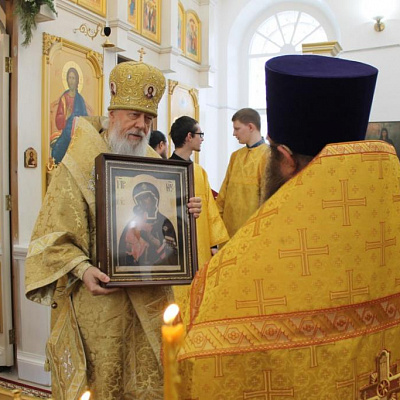 Епископ Городецкий и Ветлужский Августин совершил Божественную литургию в городе Урень