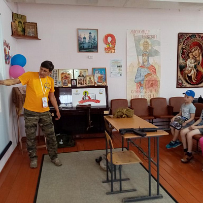 Урок мужества в Семёнове