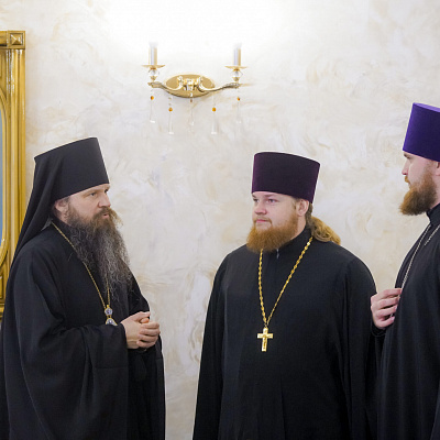 Митрополит Георгий провел совещание по вопросам строительства кафедрального собора в честь святителя Тихона Задонского в Лукоянове