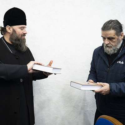 В Городецком Феодоровском мужском монастыре состоялась лекция о жизни и подвиге святителя Тихона, Патриарха Всероссийского