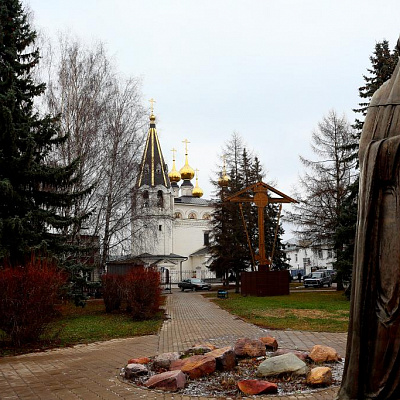 12.11.2021 - Ковчег с мощами святого благоверного великого князя Александра Невского прибыл в Городец