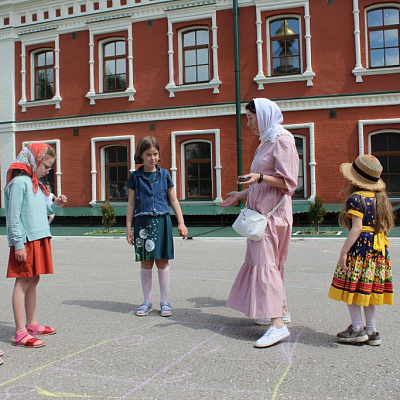 День защиты детей в Городецком Феодоровском мужском монастыре