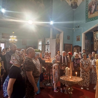 Крестный ход в честь празднования Владимирской иконы Божией Матери в Семеновском благочинии