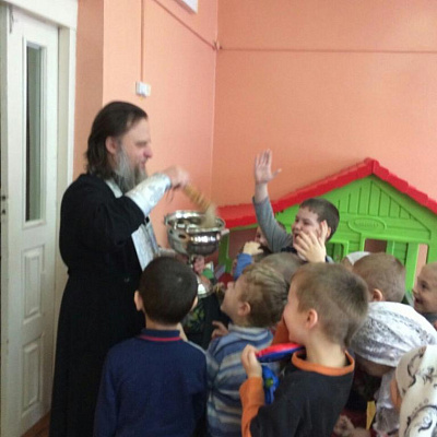 Праздник Крещения Господня в противотуберкулезном диспансере поселка Сухобезводное
