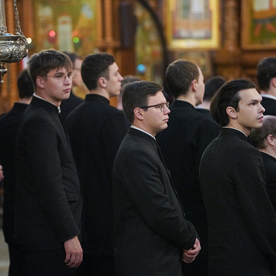 В день памяти преподобного Иоанна Дамаскина митрополит Георгий совершил Божественную литургию в Александро-Невском кафедральном соборе Нижнего Новгорода