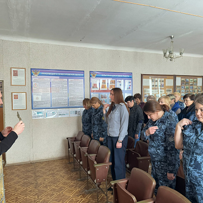 Руководитель отдела Лысковской епархии по тюремному служению посетил следственный изолятор №3 в селе Вад
