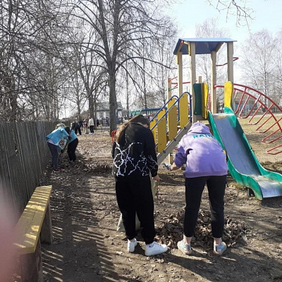 ТЕМАТИЧЕСКАЯ ТРУДОВАЯ АКЦИЯ "ЧИСТЫЙ ПОСЕЛОК"