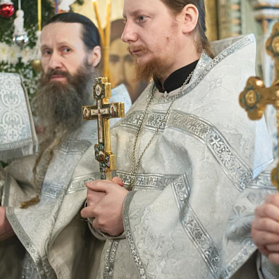 8 января, в Неделю 30-ю по Пятидесятнице, по Рождестве Христовом, епископ Городецкий и Ветлужский Августин совершил Божественную литургию в Феодоровском кафедральном соборе Городца