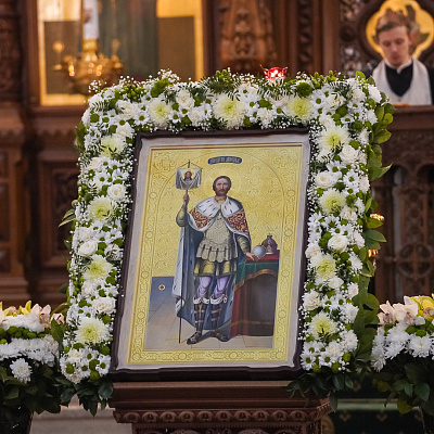 В Александро-Невском кафедральном соборе отметили престольный праздник