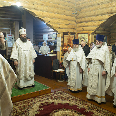 Епископ Городецкий и Ветлужский Парамон совершил Великое освящение храма святых мучениц Веры, Надежды, Любови и матери их Софии в поселке Буревестник