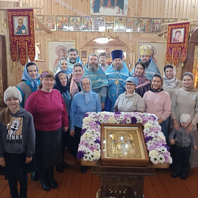Престольный праздник отметили в п. Керженец