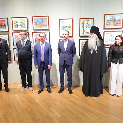 Архимандрит Тихон (Затёкин) принял участие в церемонии награждения победителей II Приволжского окружного конкурса детского рисунка
