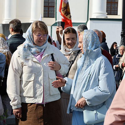 В Арзамасе прошел крестный ход с копией чудотворной иконы Божией Матери «Избавление от бед страждущих»