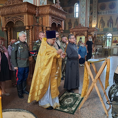 В Елисаветинском храме Автозаводского благочиния совершена панихида по погибшим участникам военных конфликтов