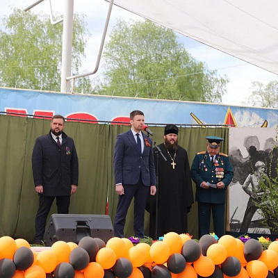 День Победы в Воскресенском