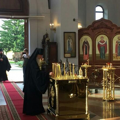 Епископ Городецкий и Ветлужский Августин принял участие в торжествах в память столетия мученического подвига святого Николая Попова в Волгограде