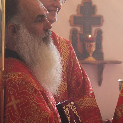 Епископ Городецкий и Ветлужский Августин совершил Божественную литургию в храме ФКУ ИК-1 поселка Сухобезводное