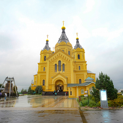 В Александро-Невском кафедральном соборе Нижнего Новгорода в канун престольного праздника совершено всенощное бдение