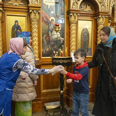 В Спасо-Преображенском соборе Сормовского благочиния состоялся праздник первой исповеди