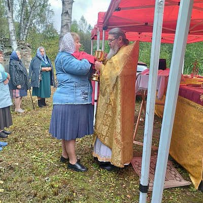 В урочище Пупково Городецкого благочиния состоялась Божественная литургия