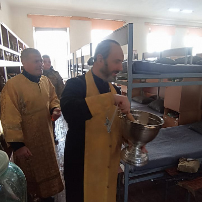 Помощник благочинного Дальнеконстантиновского округа посетил воинскую часть поселка Суроватиха