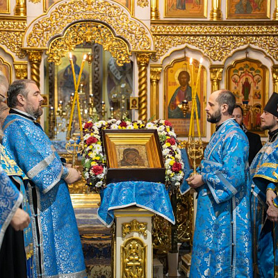 В Городце состоялись проводы чудотворной иконы Божией Матери «Казанская»
