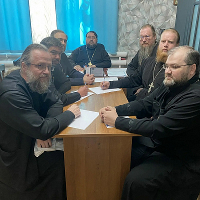 В храме Покрова Пресвятой Богородицы состоялось плановое совещание настоятелей храмов Шахунского благочиния