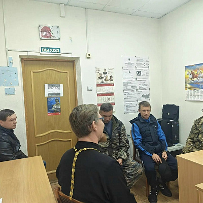 Священник Ветлужско-Уренского благочиния провел беседу в Уренском филиале ФКУ УИИ ГУФСИН России по Нижегородской области