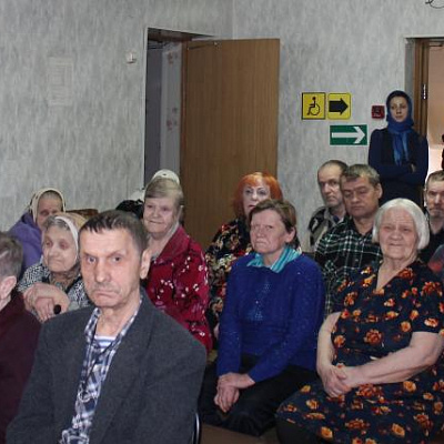 Праздник Крещения Господня в Семеновском доме-интернате для престарелых и инвалидов