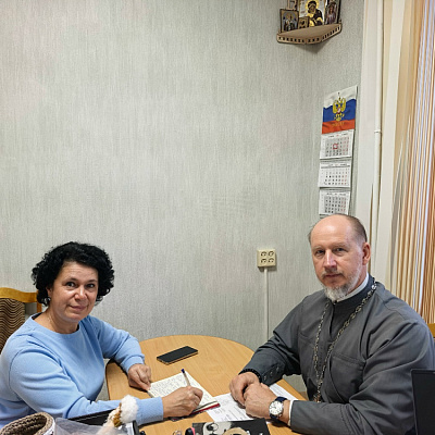 Рабочая встреча благочинного Ветлужско-Уренского округа и заведующей отделом культуры администрации Ветлужского округа