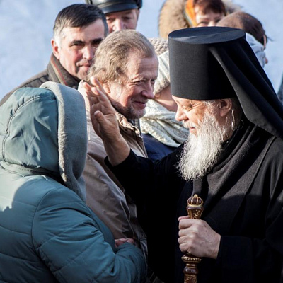 26.03.2018 - Архиерейское Богослужение в Неделю 5-ю Великого поста в Городецком Феодоровском мужском монастыре