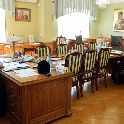 Митрополит Георгий принял участие в заседании Синодальной библейско-богословской комиссии и комиссии по богословию и богословскому образованию