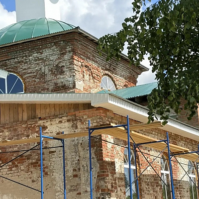 В селе Большой Макателем начался новый этап реставрации храма в честь Покрова Пресвятой Богородицы