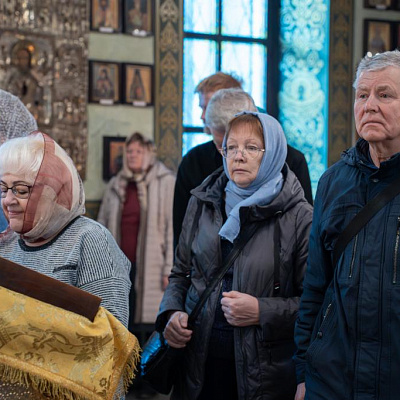 В Неделю 16-ю по Пятидесятнице епископ Городецкий и Ветлужский Парамон совершил Божественную литургию в Городецком Феодоровском мужском монастыре