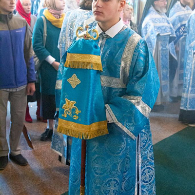 4 сентября, в Неделю 12-ю по Пятидесятнице, епископ Городецкий и Ветлужский Августин совершил Божественную литургию в кафедральном соборе Феодоровской иконы Божией Матери