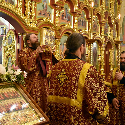 В нижегородском Благовещенском мужском монастыре почтили память священномученика Порфирия Колосовского
