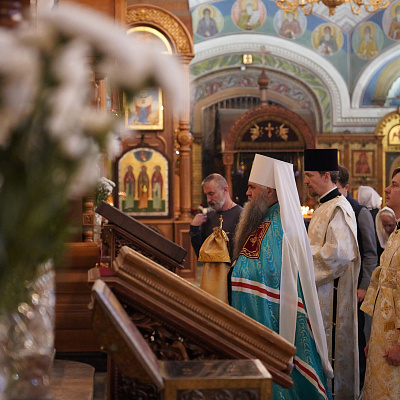 Глава Нижегородской митрополии совершил Божественную литургию в Александро-Невском кафедральном соборе Нижнего Новгорода
