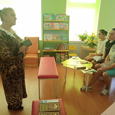 Встреча с детьми в Шаранге