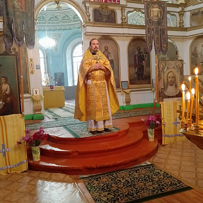 Престольный праздник в селе Щенники Шарангского благочиния