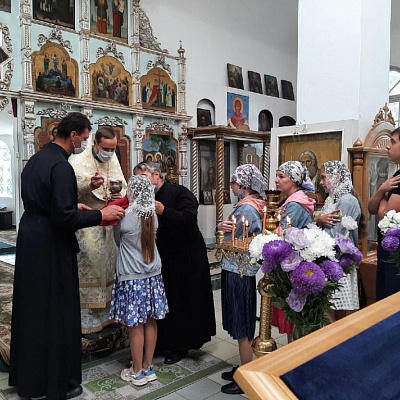 Молебен на начало нового учебного года в Шаранге