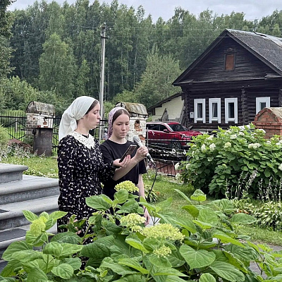 Приход храма Вознесения Господня села Цыкино Сокольского благочиния отметил престольный праздник