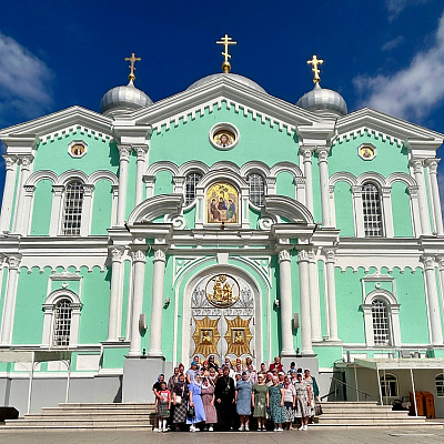 Паломничество прихожан Сокольского храма по святыням Дивеевской земли