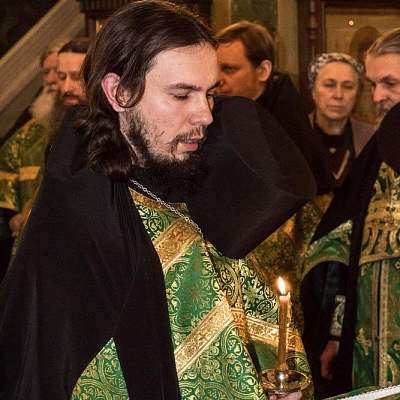 Епископ Городецкий и Ветлужский Августин совершил Всенощное бдение накануне торжеств в честь святого Александра Невского в Городецком Феодоровском мужском монастыре