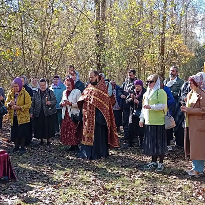 На Мочальном острове молитвенно помянули жертв массовых репрессий в годы богоборчества